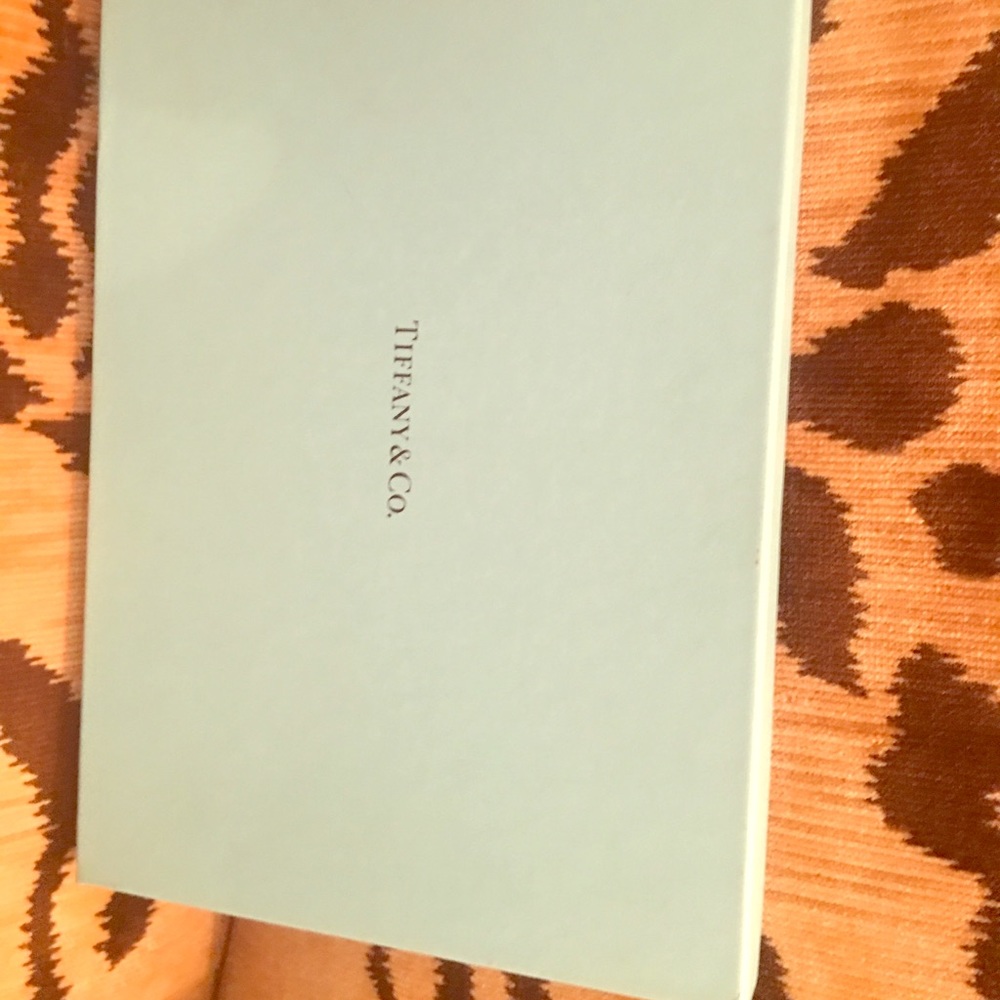 Decorative box in aqua from high end retailer